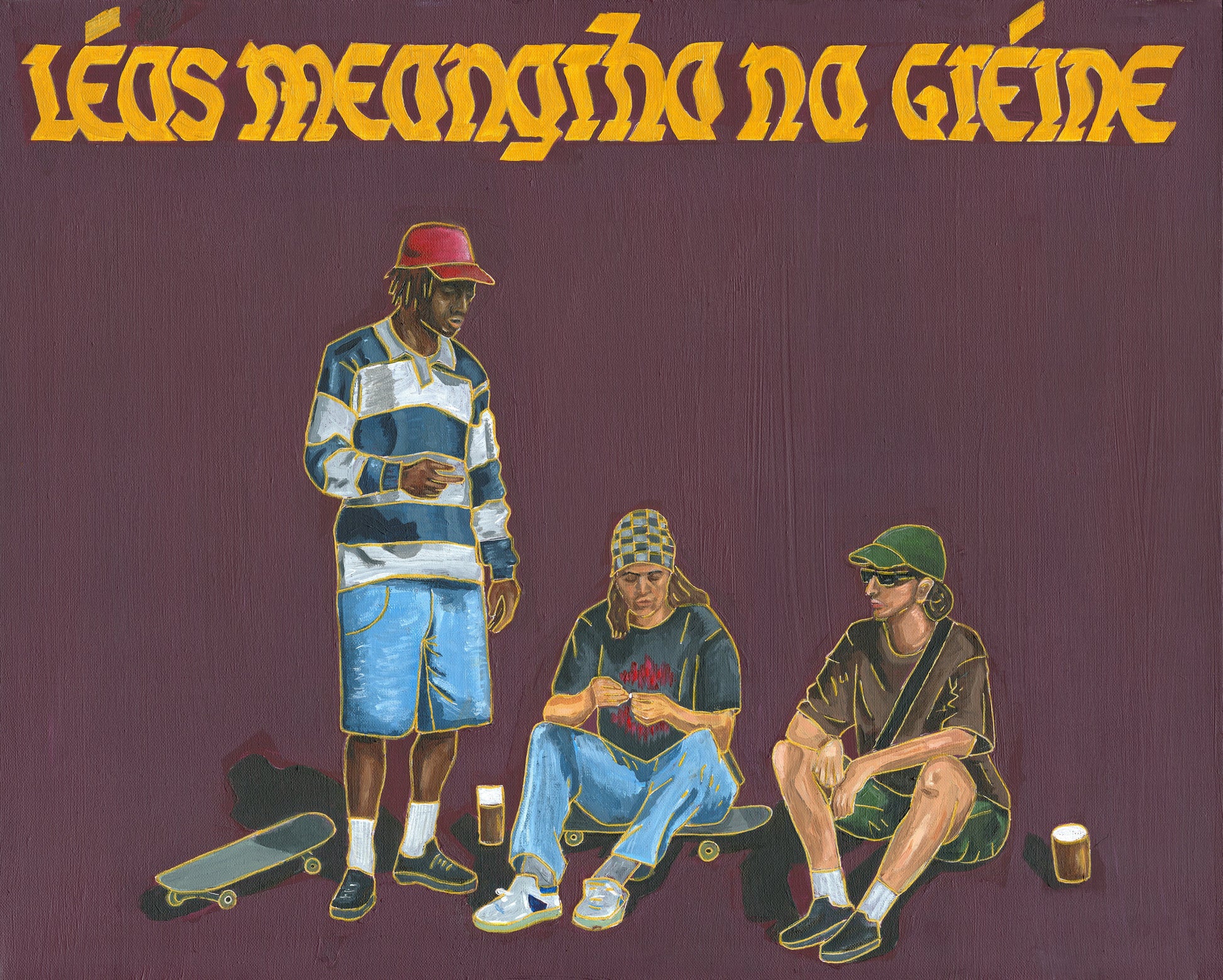 Léas mheangadh na gréine — open edition giclée print